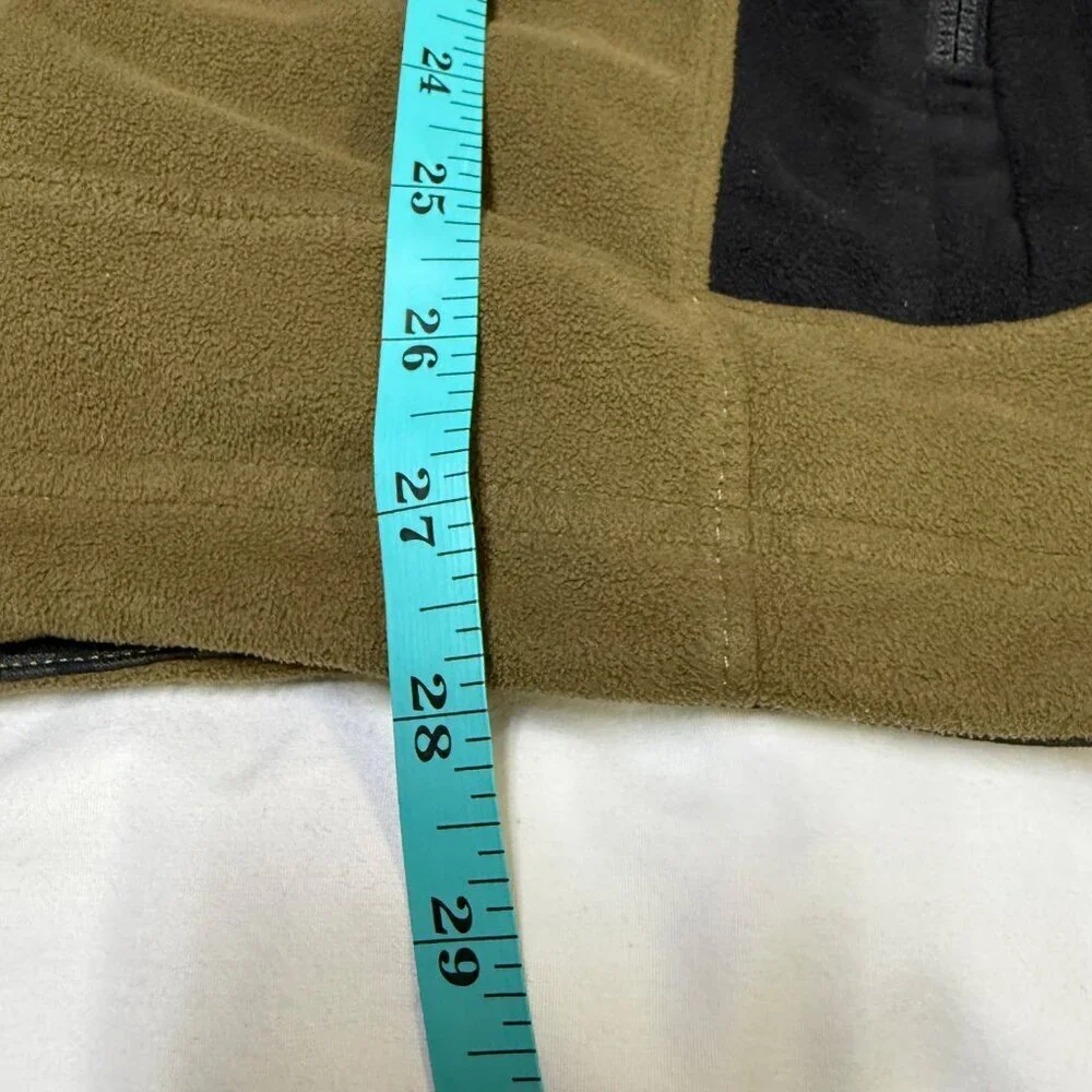 The North Face Men’s TKA 100 Full-Zip Jacket L‎ Olive Green/Black EUC